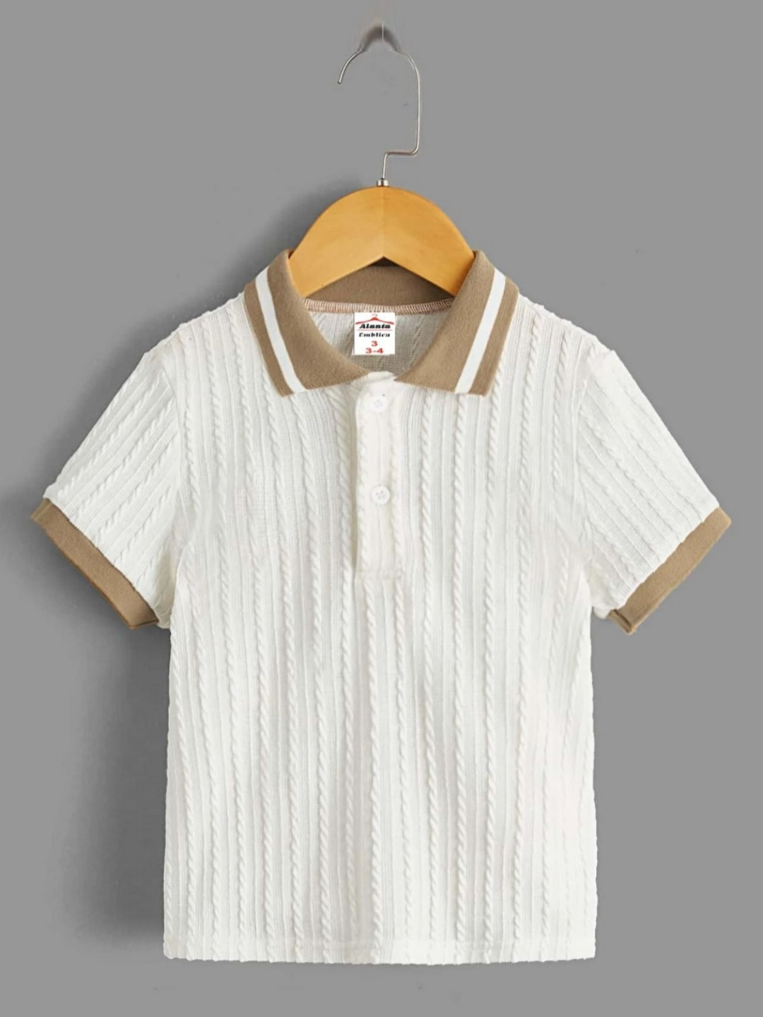 ALANTA Kids Polo Collar T-shirt