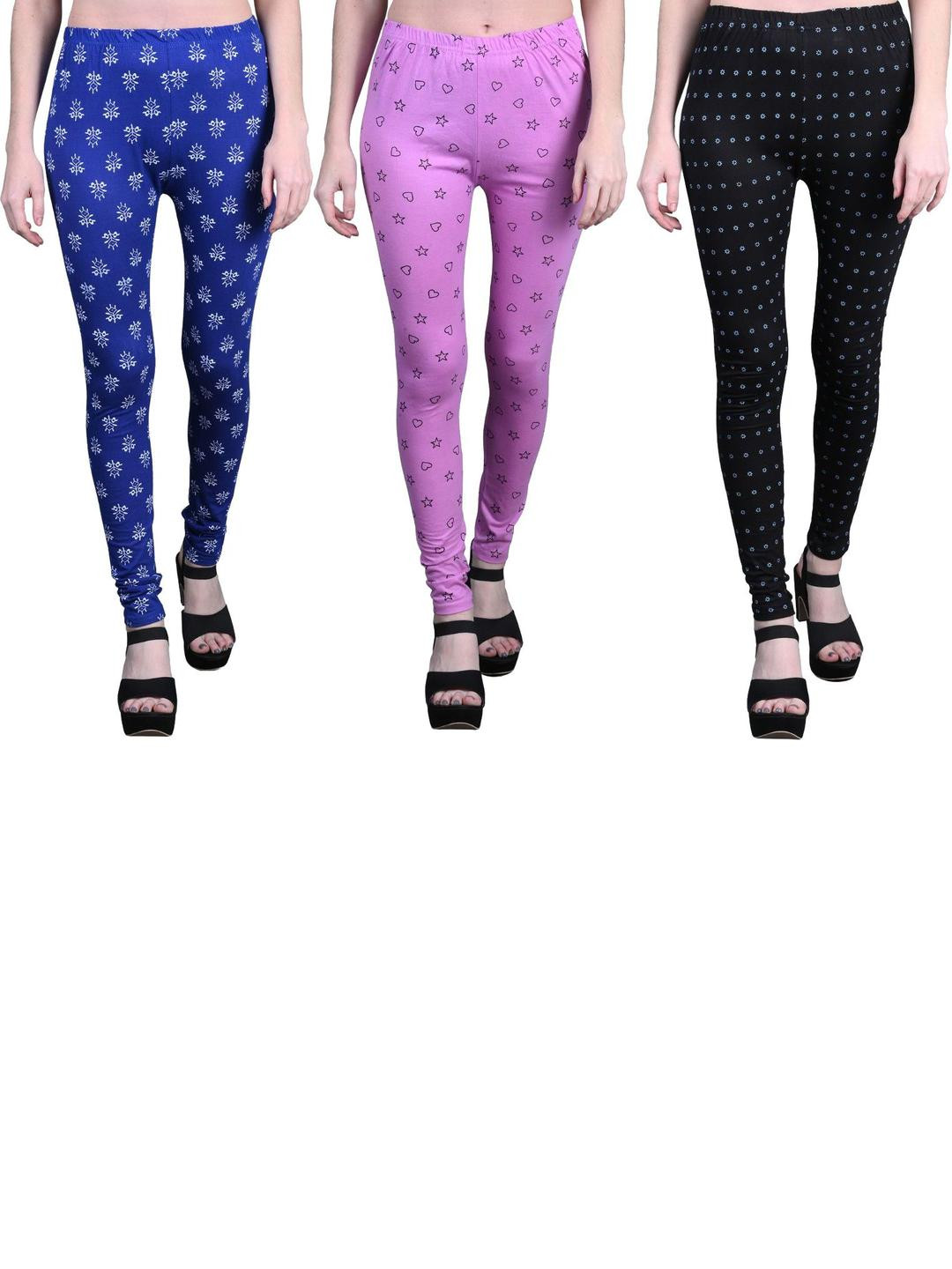 Tik Tok WEARS Girls Mauve Churidar Length Leggings
