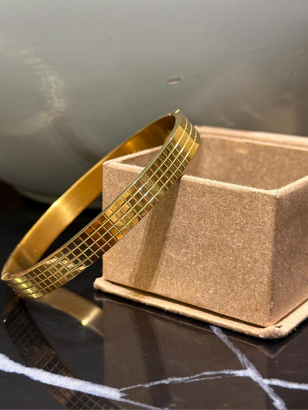 ANTICO Gold-Plated Stainless Steel Bracelet