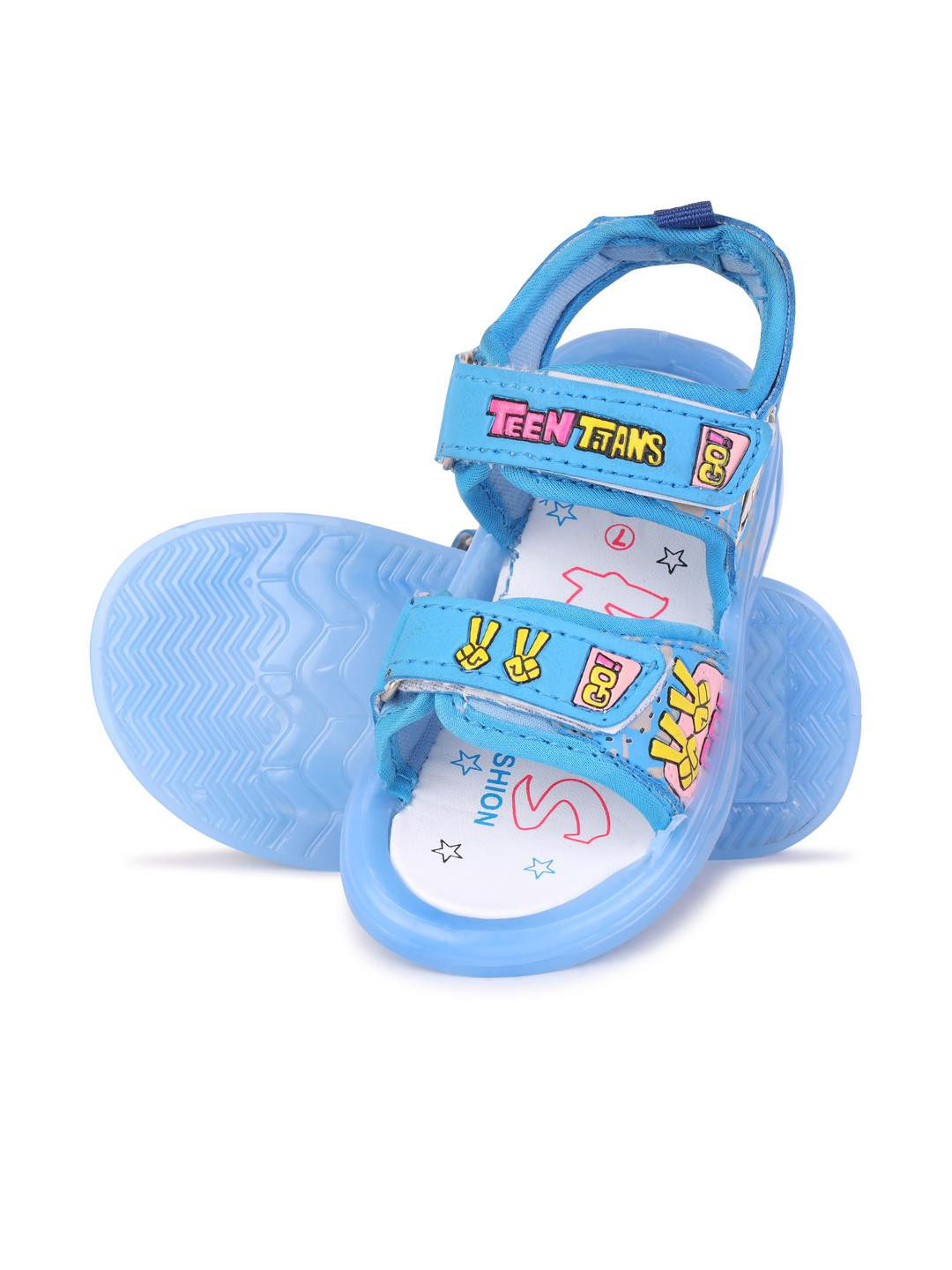 PENNEN Kids Teen & Titan Printed Sports Sandals