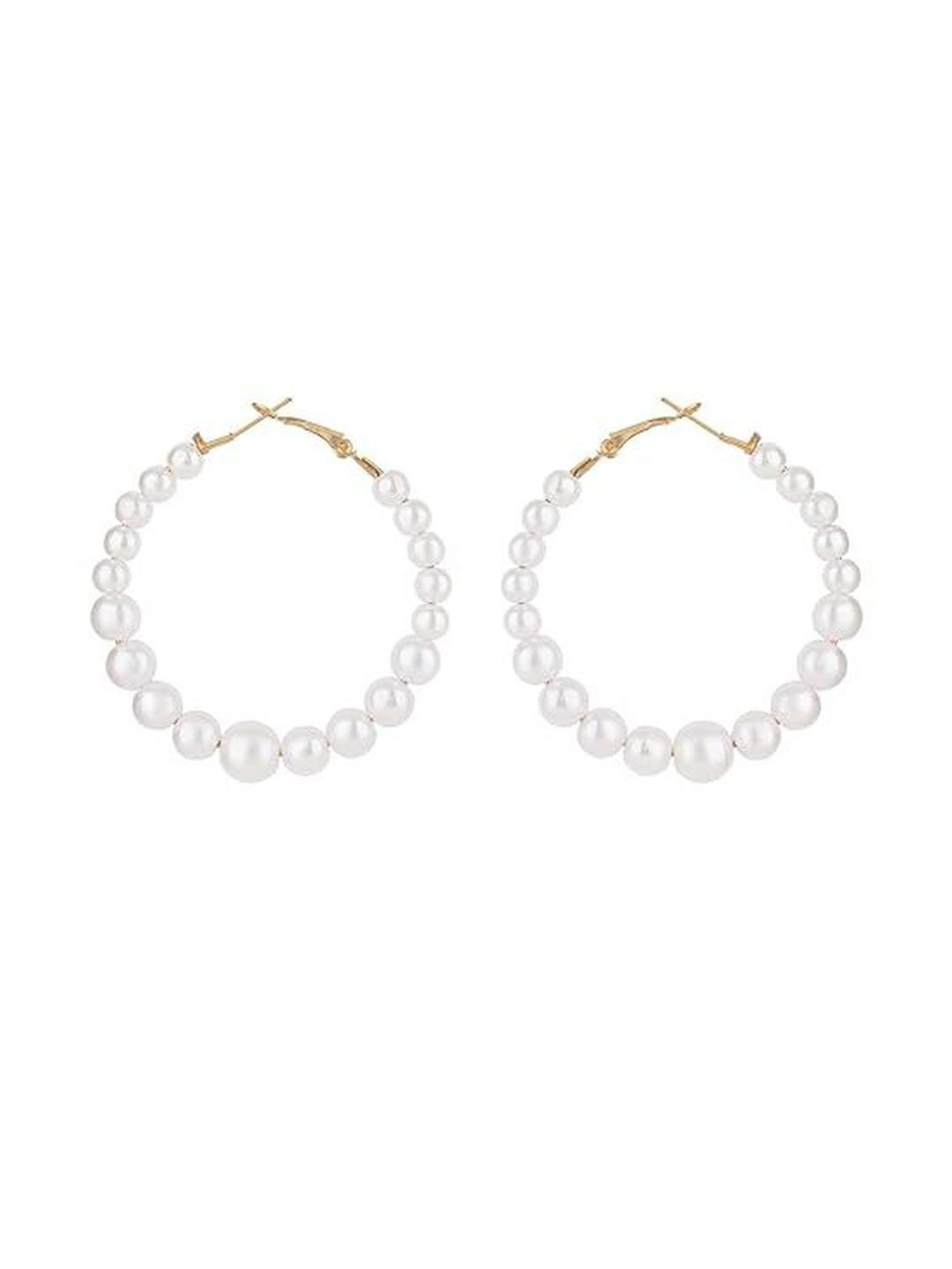 PUCHKOO Contemporary Hoop Earrings