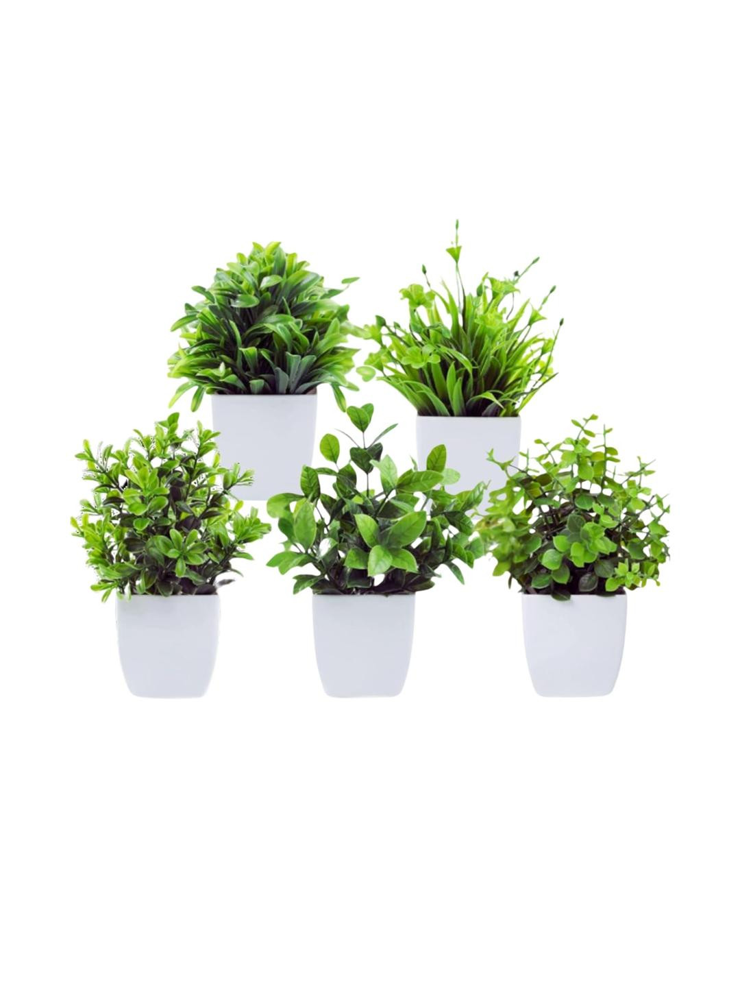 Go Hooked Artificial Mini Plants Pot