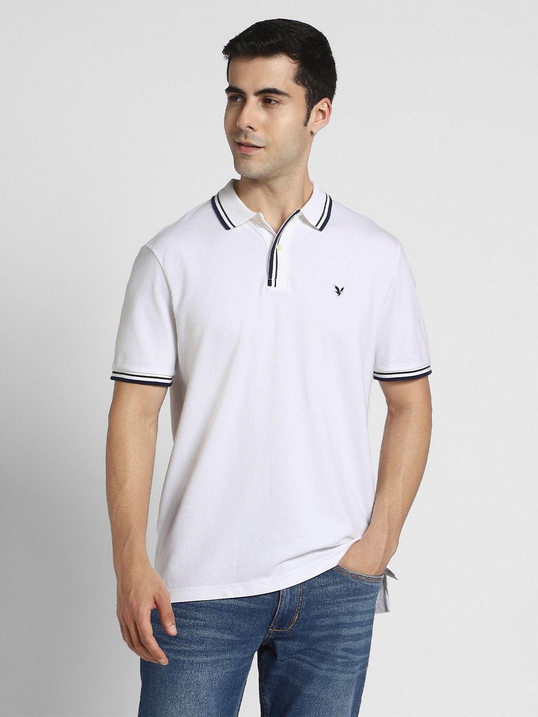 AMERICAN EAGLE OUTFITTERS Polo Collar Regular Fit T-Shirts