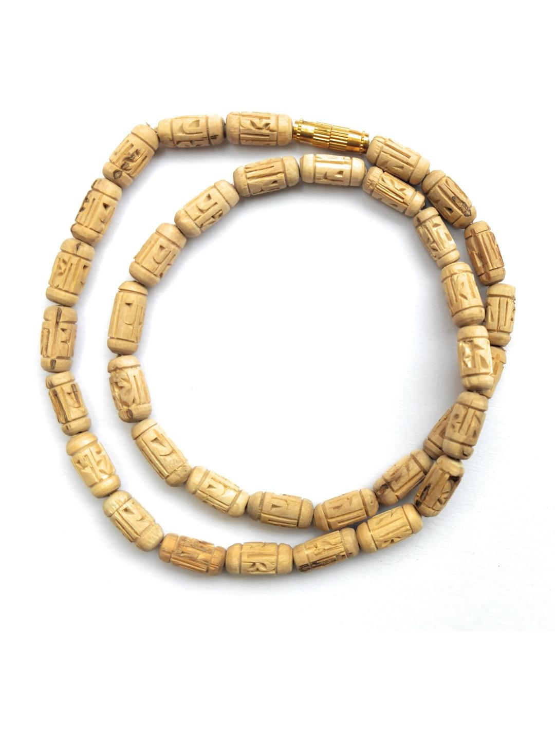 Apnisanskriti Unisex Tulsi Mala With Radha Name