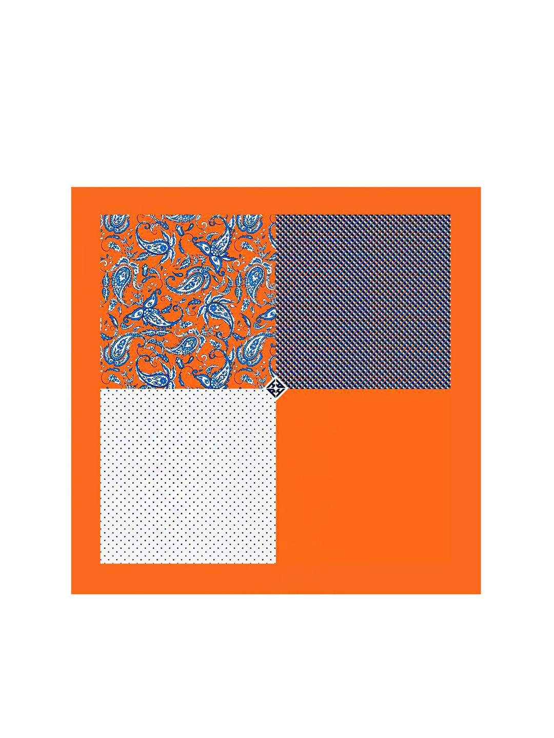 Leonardi Floral Printed Microfiber Pocket Squares