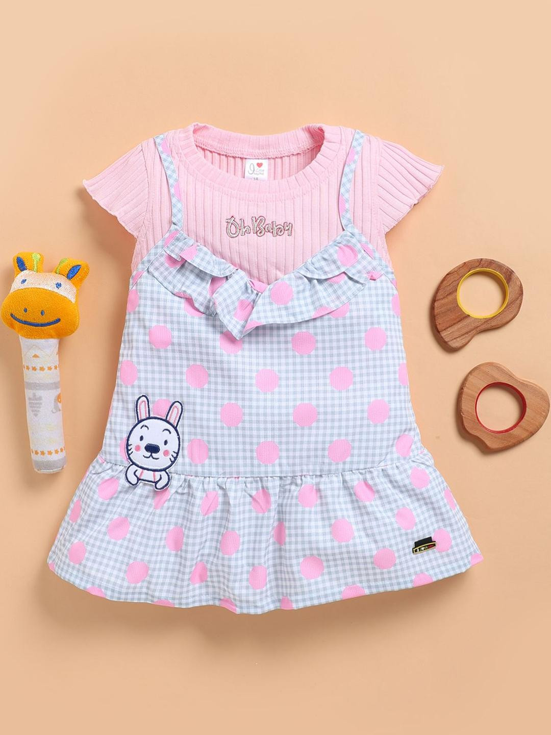 I LOVE MOM Striped Drop-Waist Dress