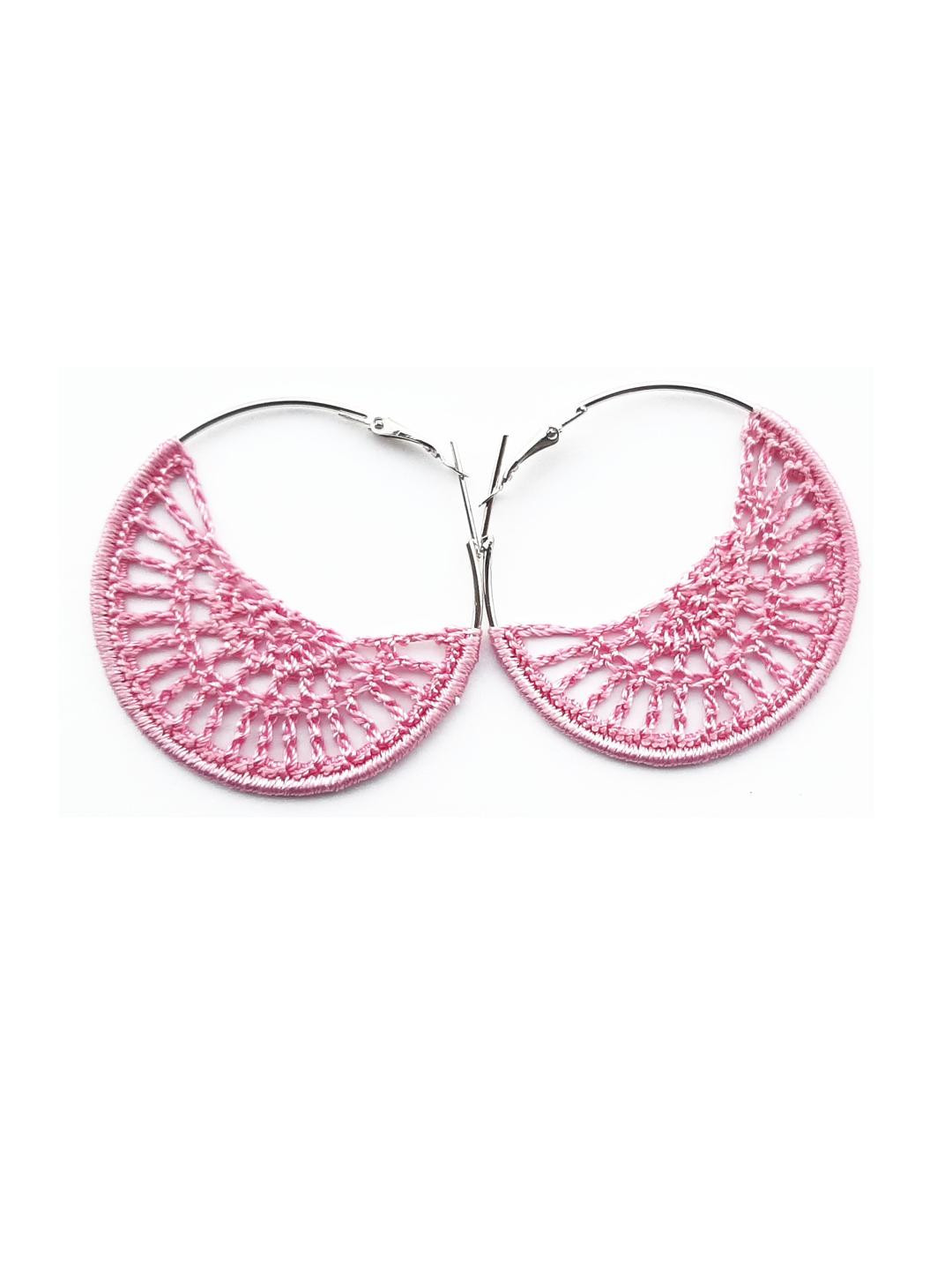 My Little Princess Contemporary Hoop Earrings