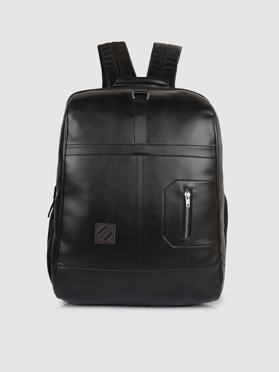 Frokht Unisex Vegan Leather Backpack with Laptop Compartment and Padded Shoulder Strap