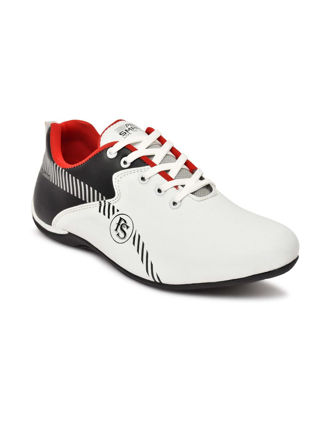 PROSMARTY Men White Sports Shoes