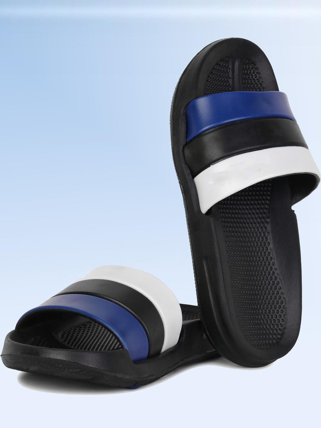 DRACKFOOT Boy Colourblocked Sliders Flip Flops