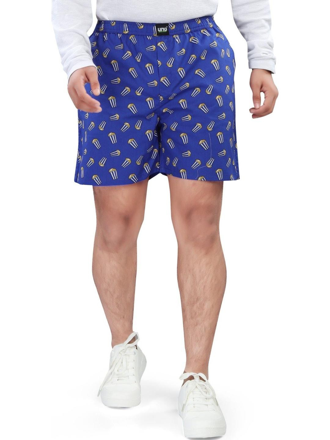 UNOseven Boys Printed Cotton Shorts