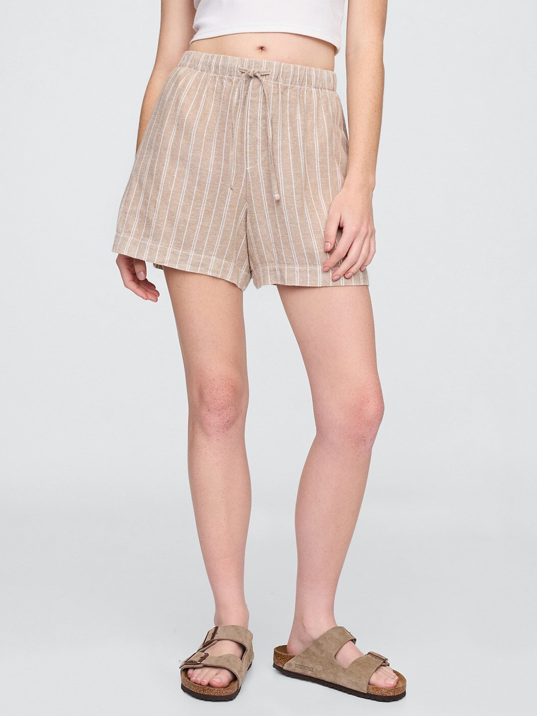 GAP Women Striped Shorts