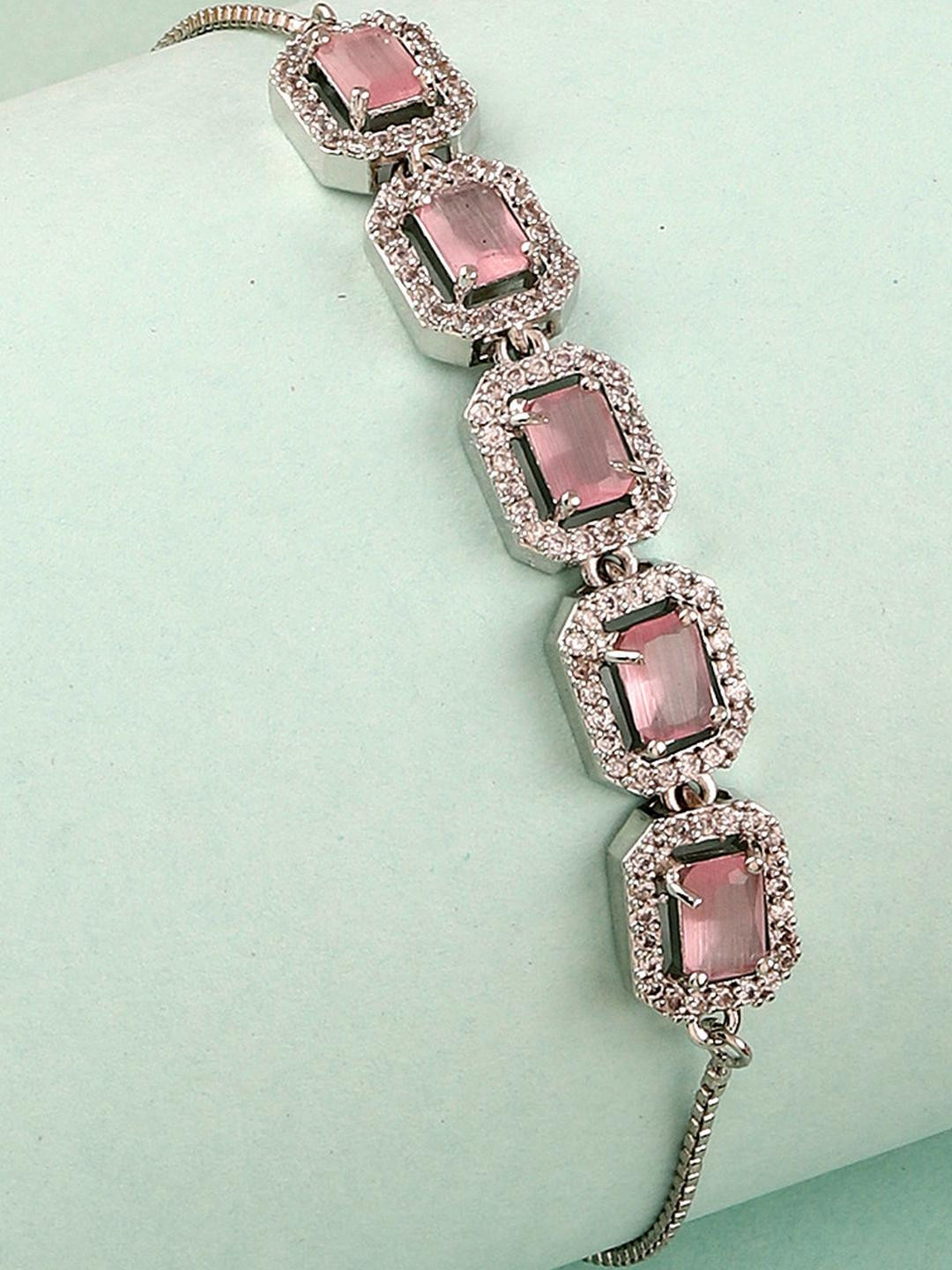 Bhagya Lakshmi Silver-Plated Alloy Bracelet