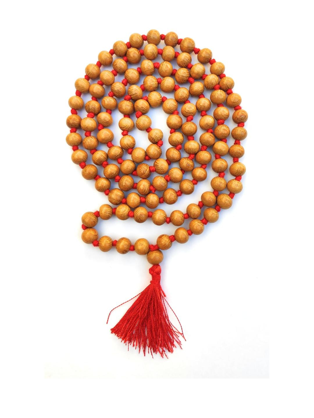Apnisanskriti Unisex Deodar HiMalayan Cedar Wood Jaap 10mm Mala