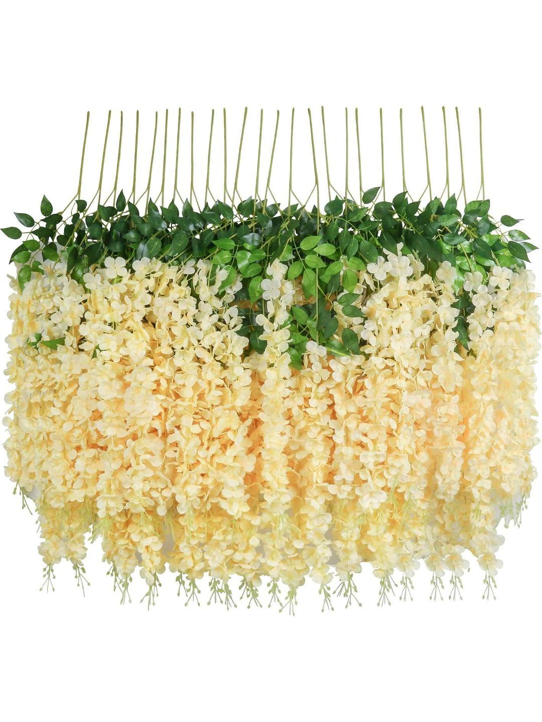 Go Hooked Artificial Garlands Wisteria Vine