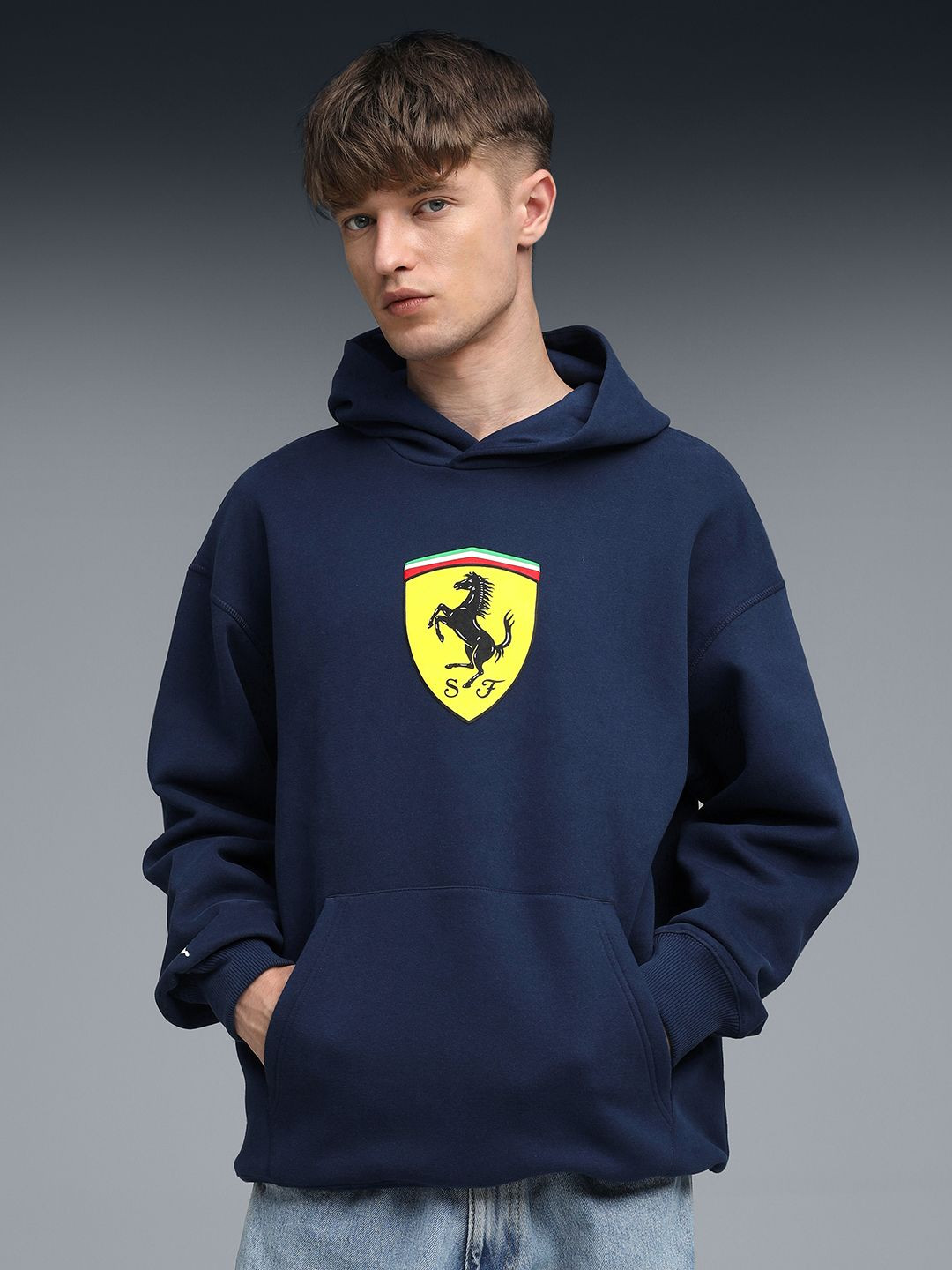 PUMA Motorsport Men Hooded Pullover Sweatshirt