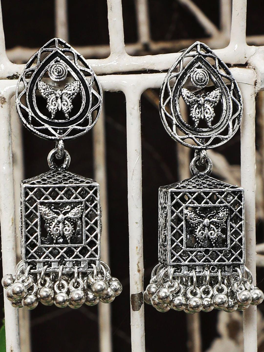 BFC - BUY FOR CHANGE Circular Jhumkas Earrings