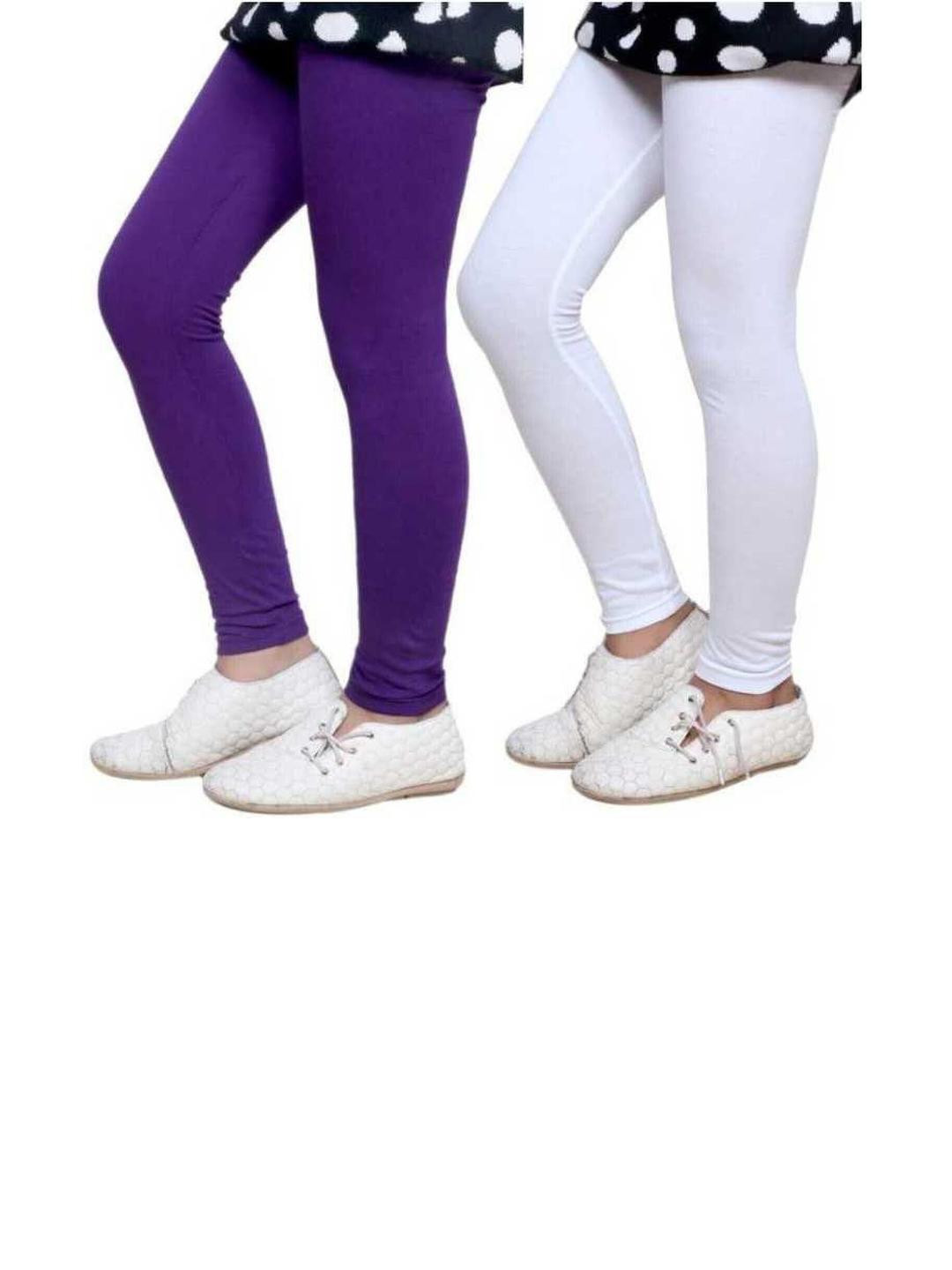 Tik Tok WEARS Girls White  Leggings