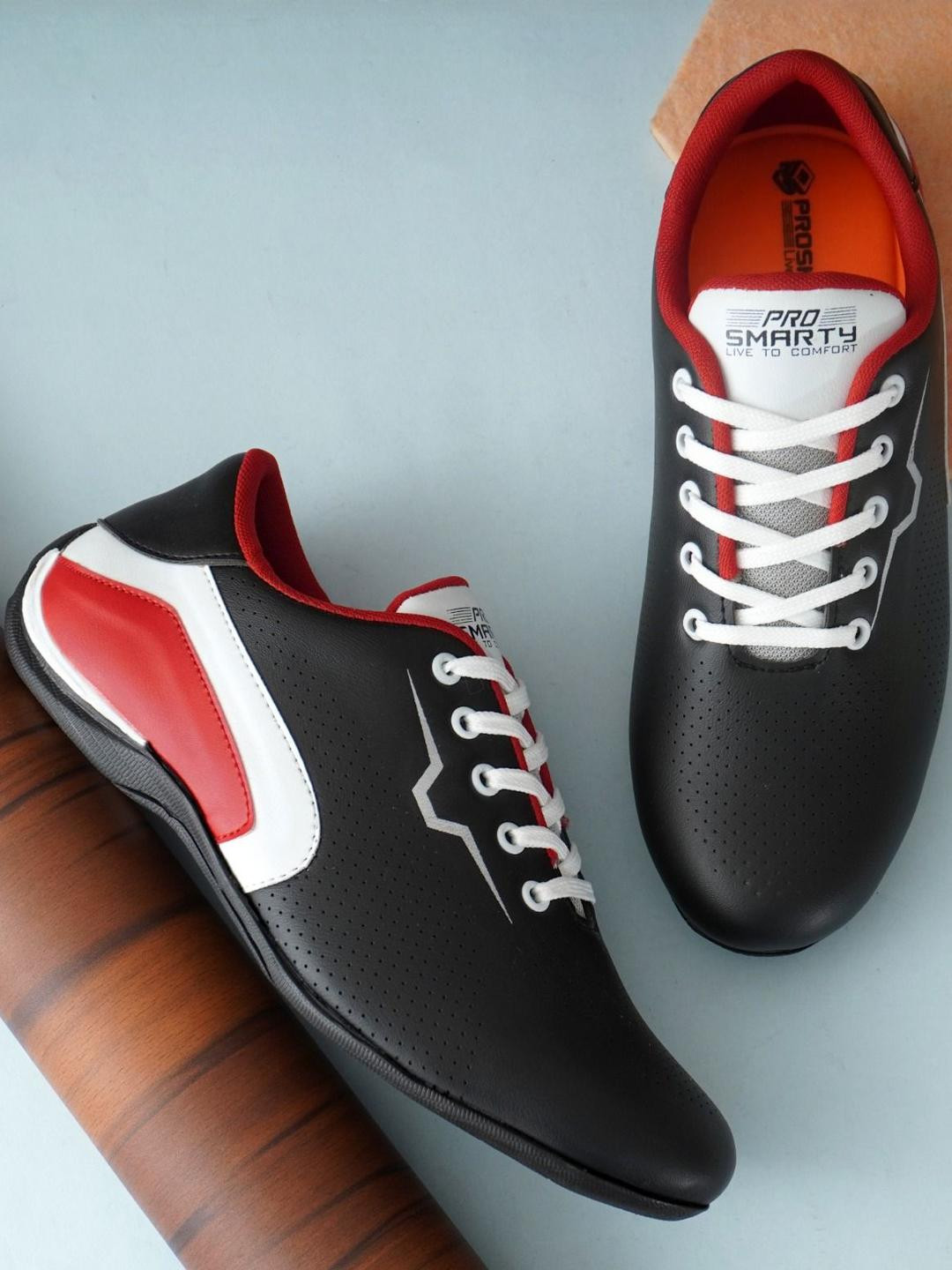 PROSMARTY Men Black Sports Shoes