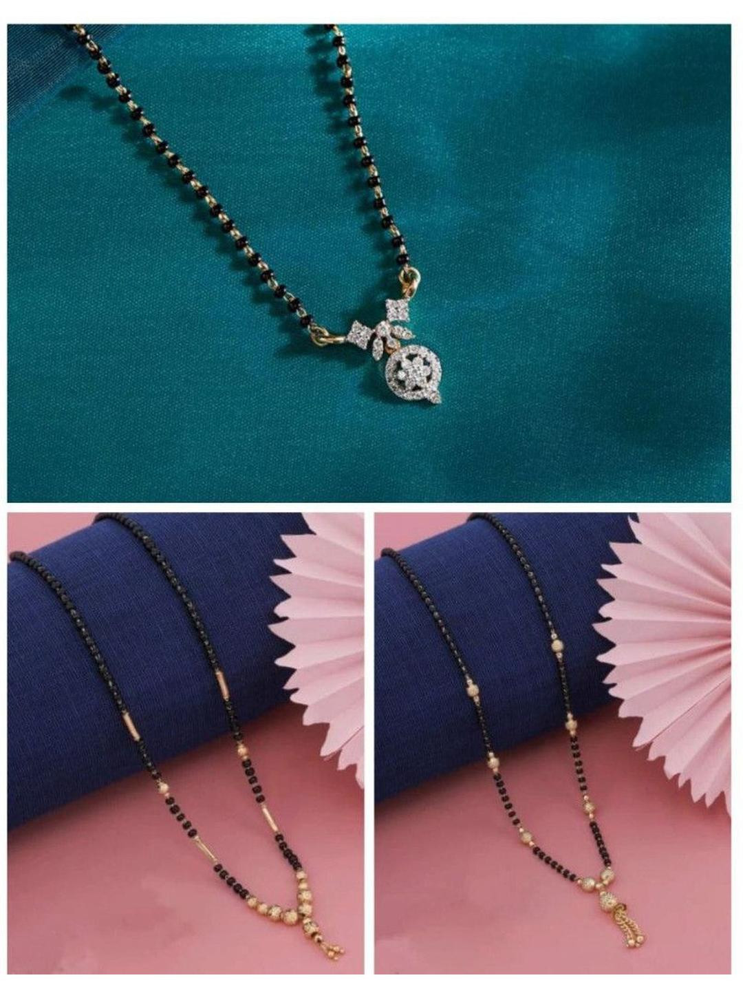 Anouk Pack of 3 combo Brass Mangalsutra