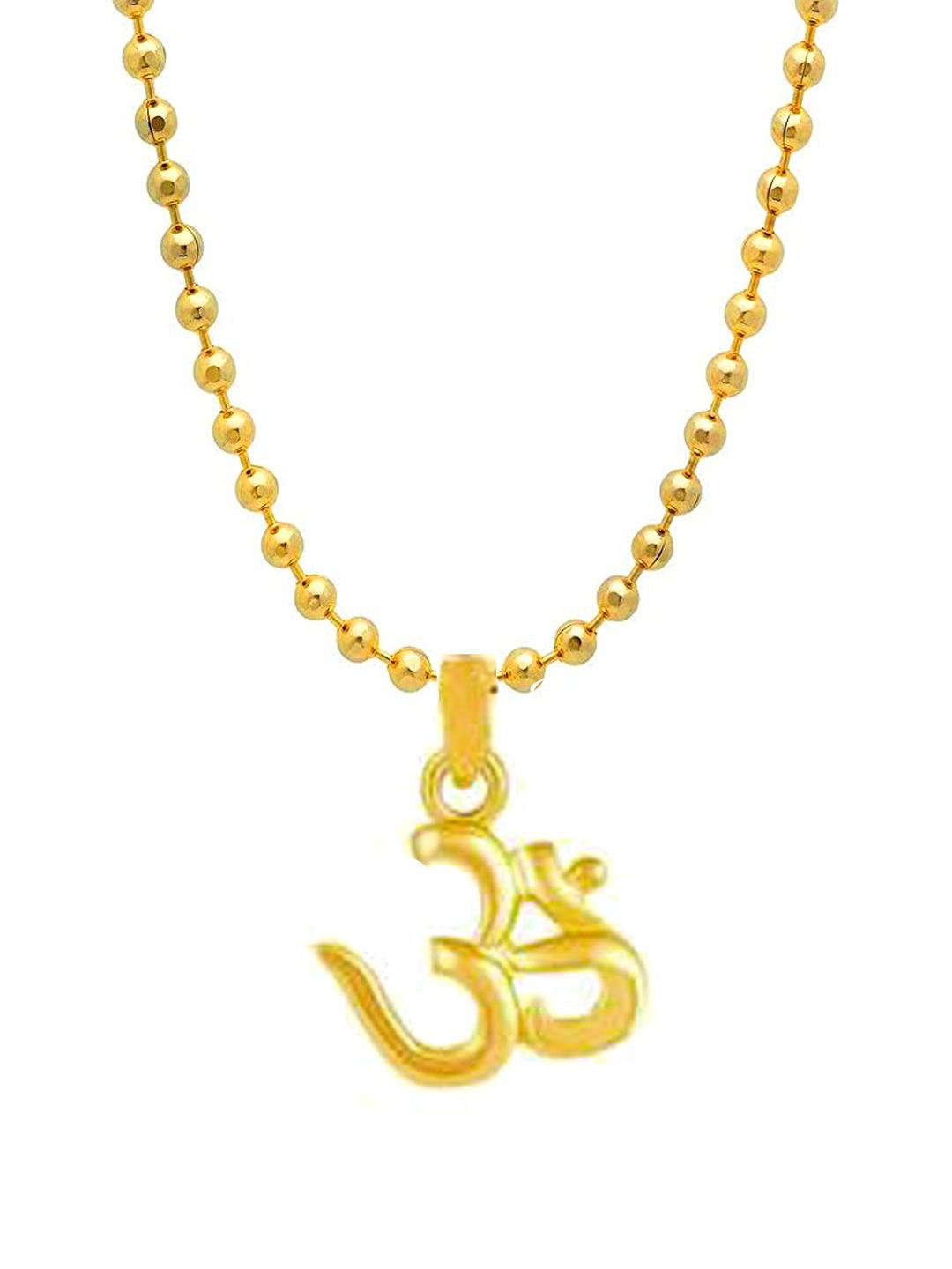 Anvika Gold-Toned Silver Pendant