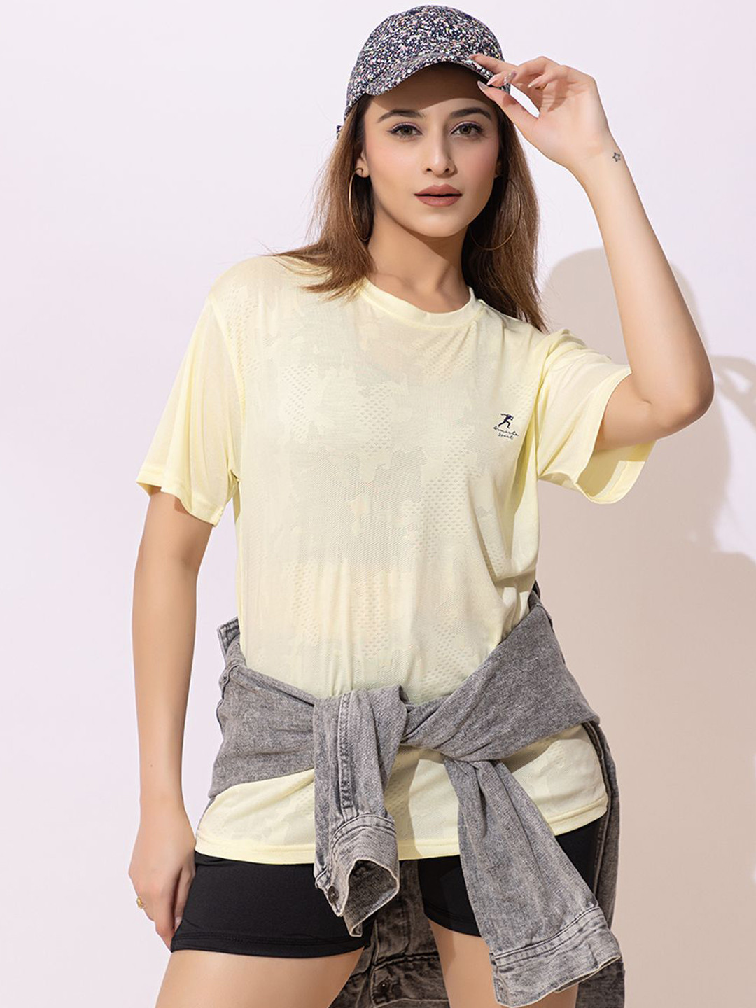 ARMISTO DriFit Athleisure Oversized T-Shirt With Shorts Pickleball Co-Ords