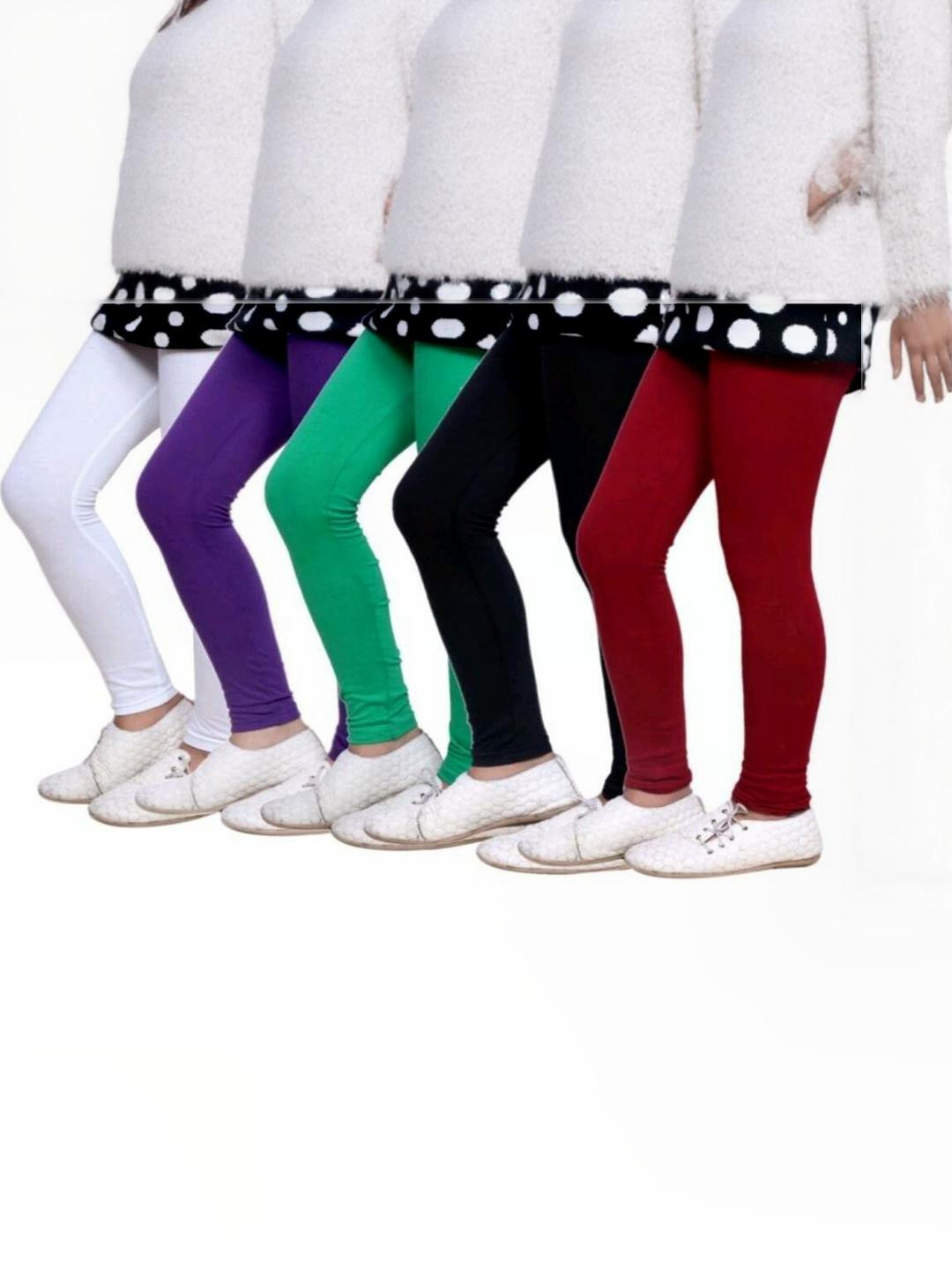 Tik Tok WEARS Girls Multi Churidar Length Leggings