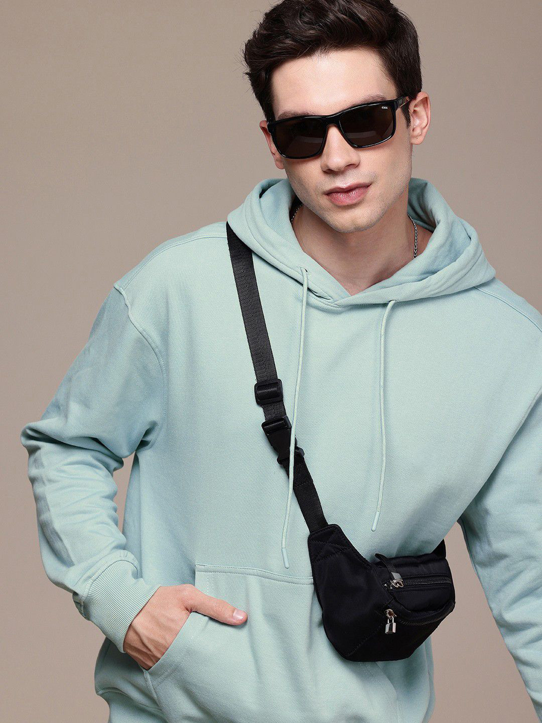 Dogman Men Anti Odour Oversized Hooded Sweatshirt