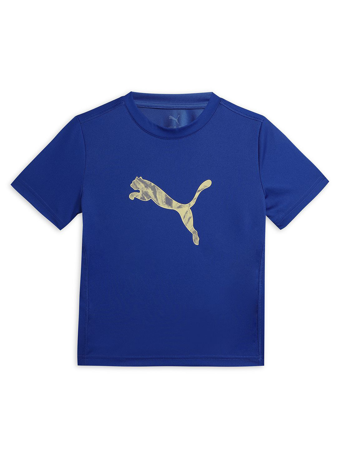 Puma Boys Essentials Brand Logo Printed Performance T Shirt