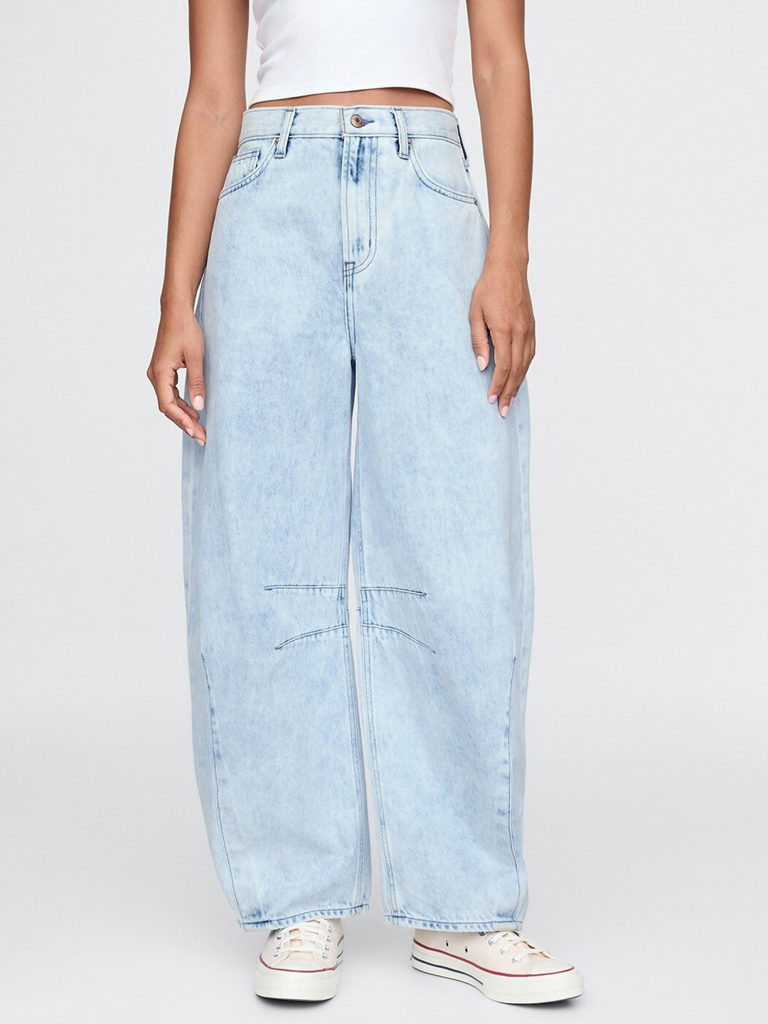 GAP Women Wide Leg High-Rise Jeans