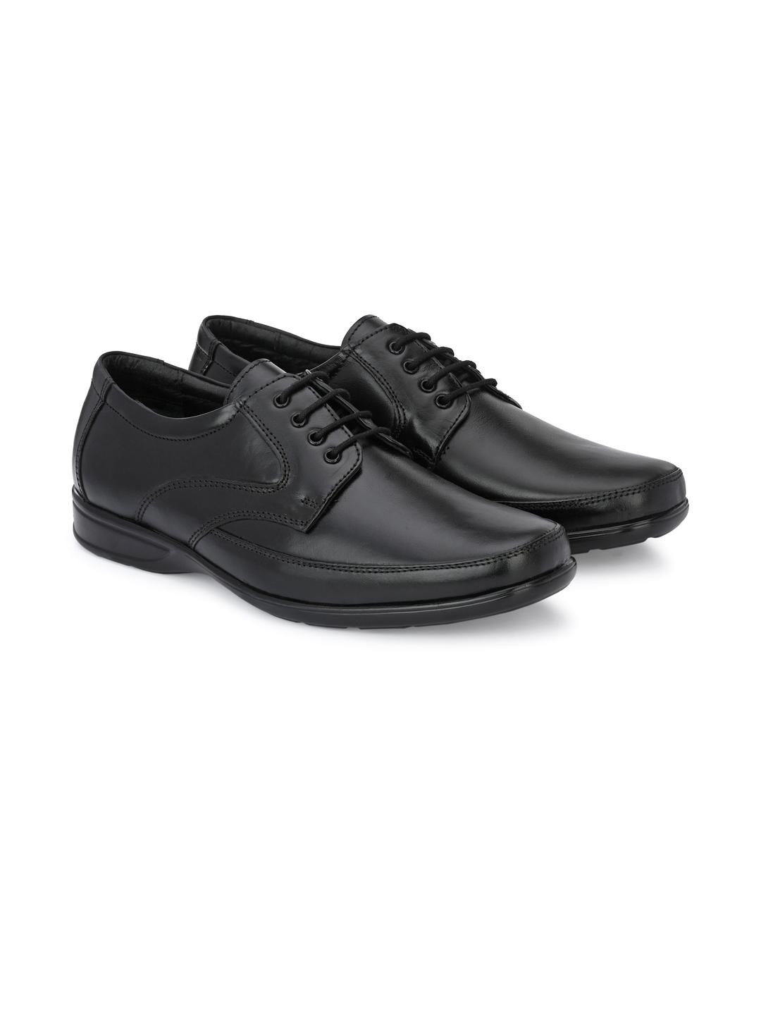 G L Trend Men Black Derbys
