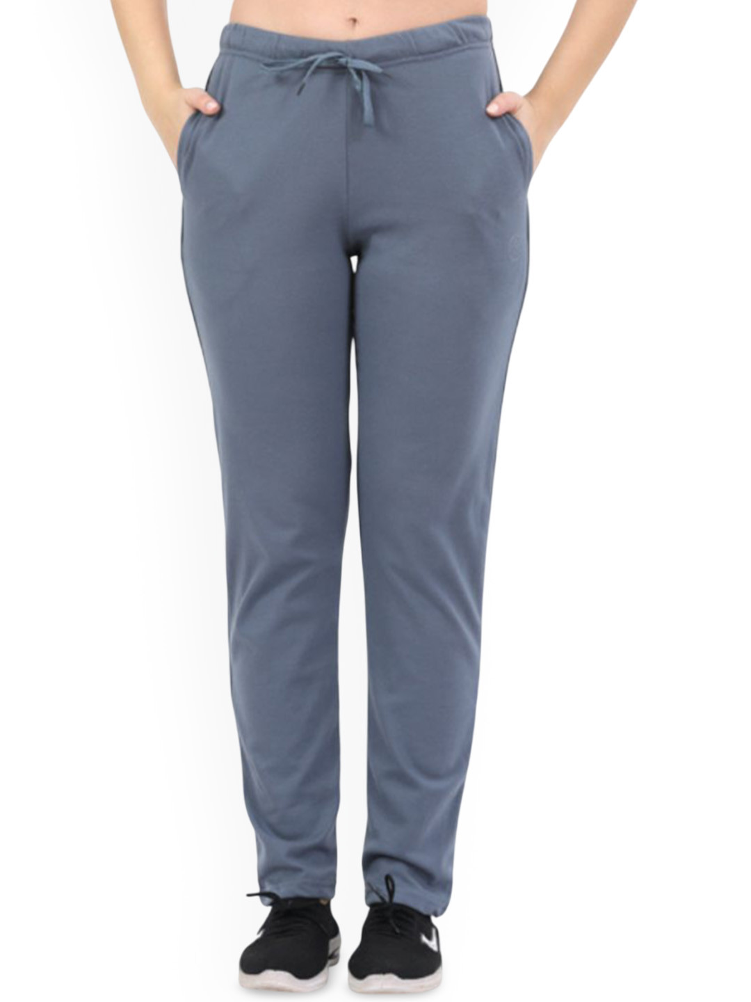 Lango Women Cotton Mid-Rise Track Pant