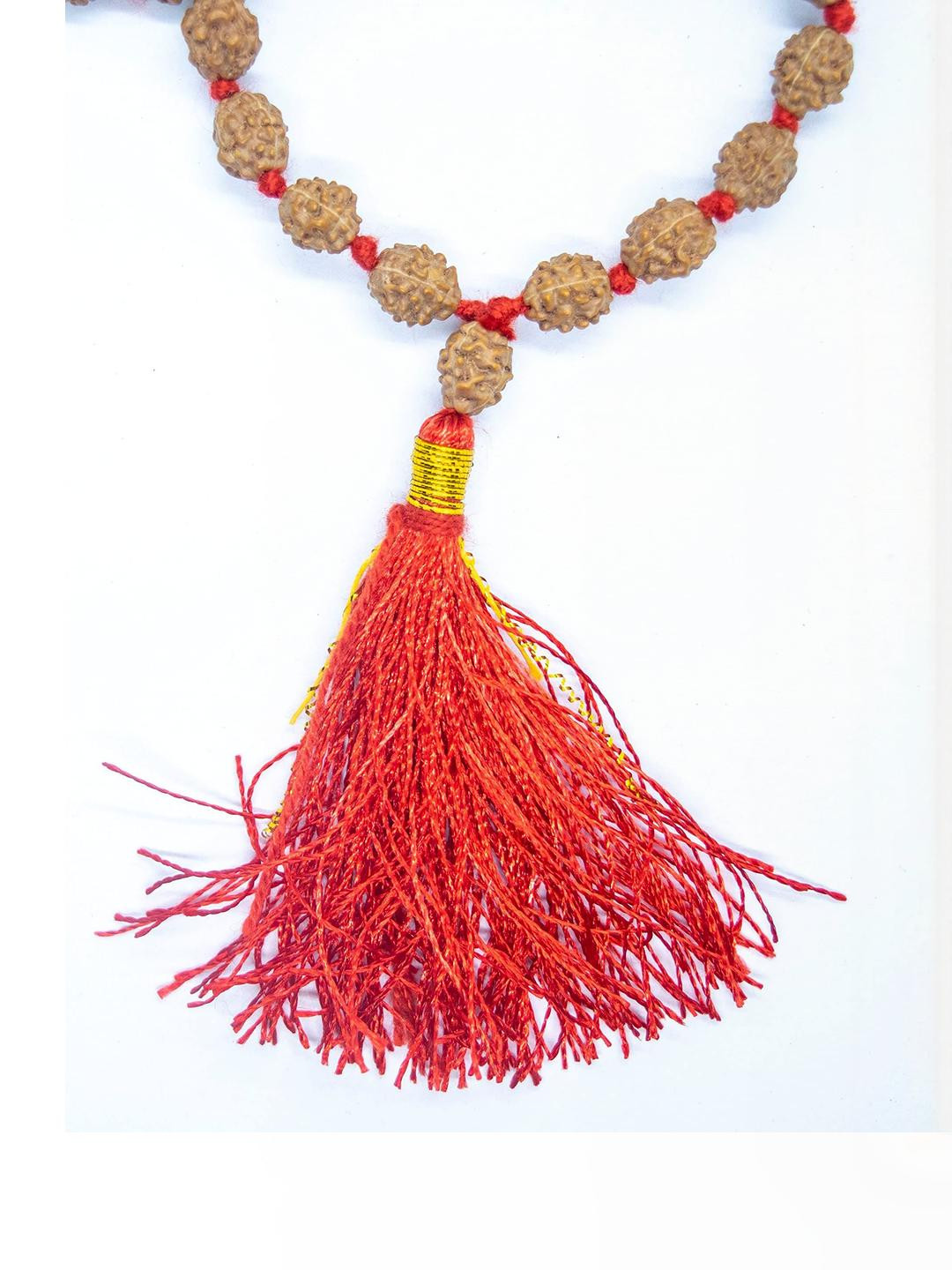 Apnisanskriti Unisex 4 Face Rudraksha 108+1 Mala