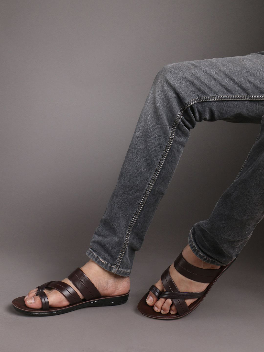 JUMPLITE Men Slip-On Outdoor Casual Comfort Sandals