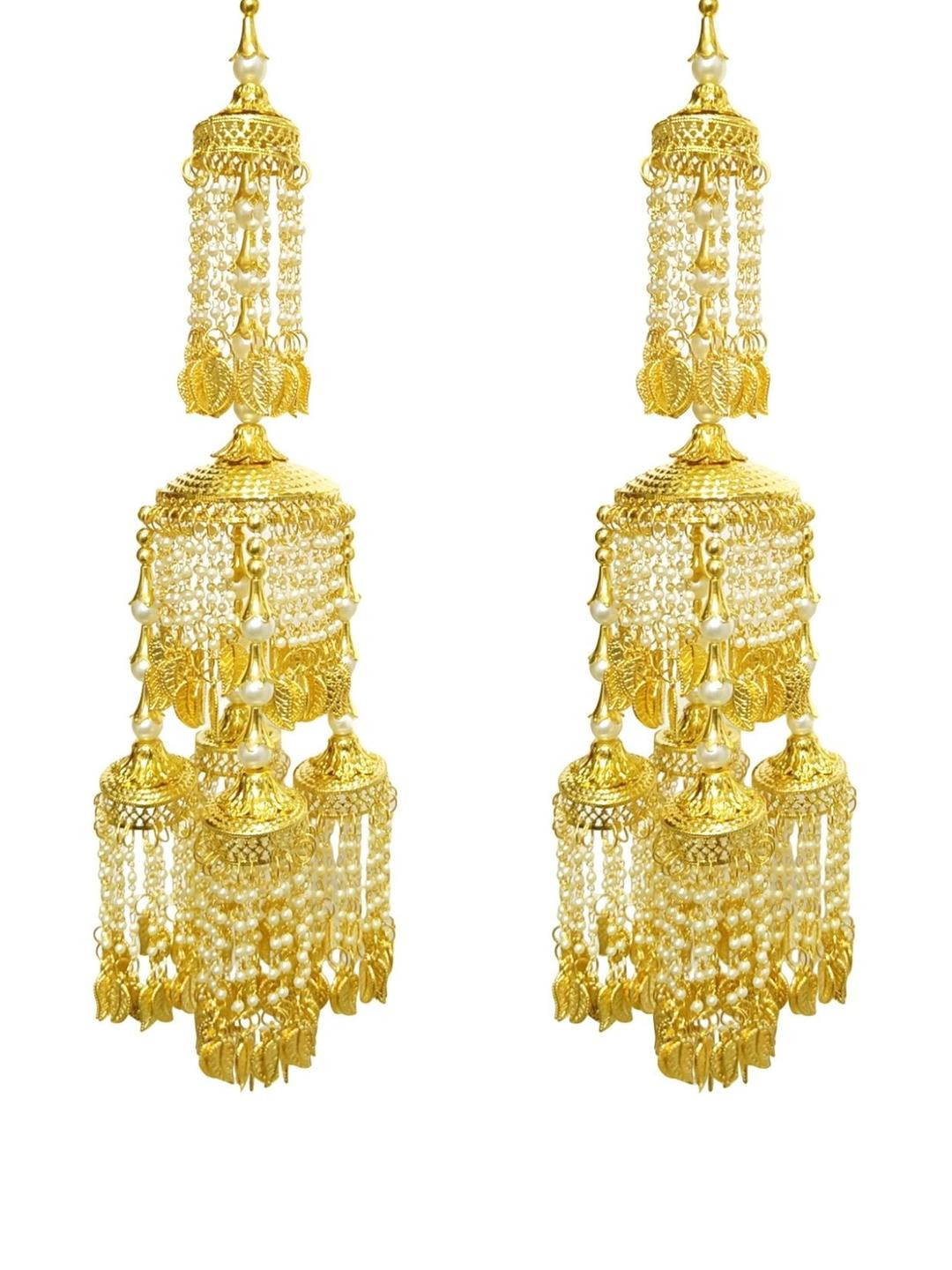 SBP Fashion Traditional Gold-Toned Beaded Kaleera