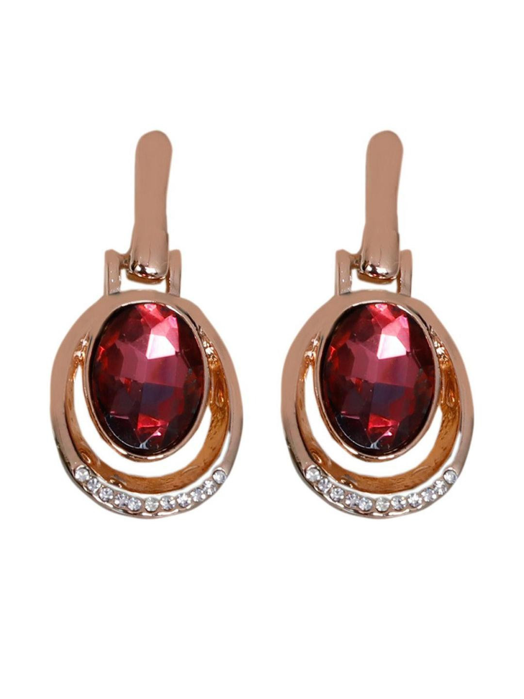 La Belleza Contemporary Studs Earrings