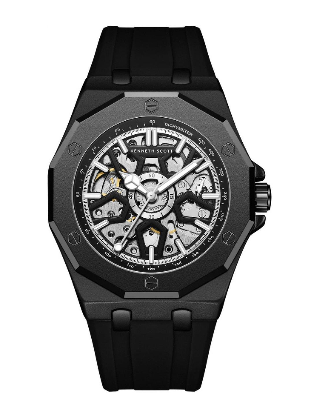 KENNETH SCOTT Men Dial & Straps Analogue Automatic Watch