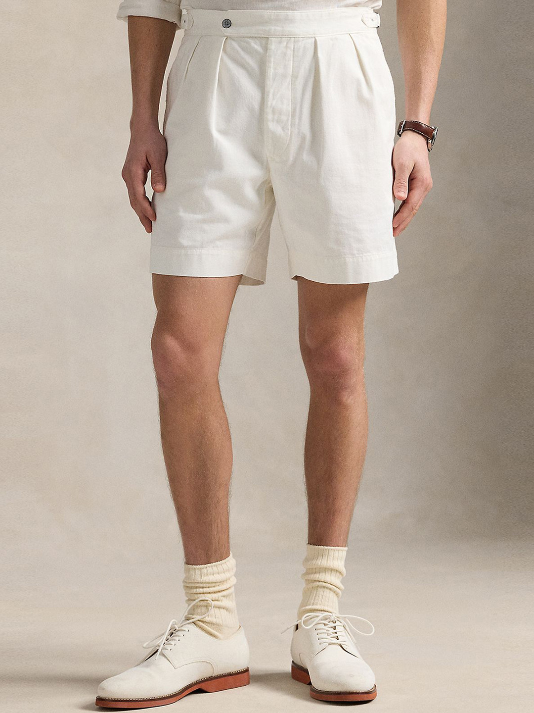 Polo Ralph Lauren Men Relaxed Fit Pleated Twill Short