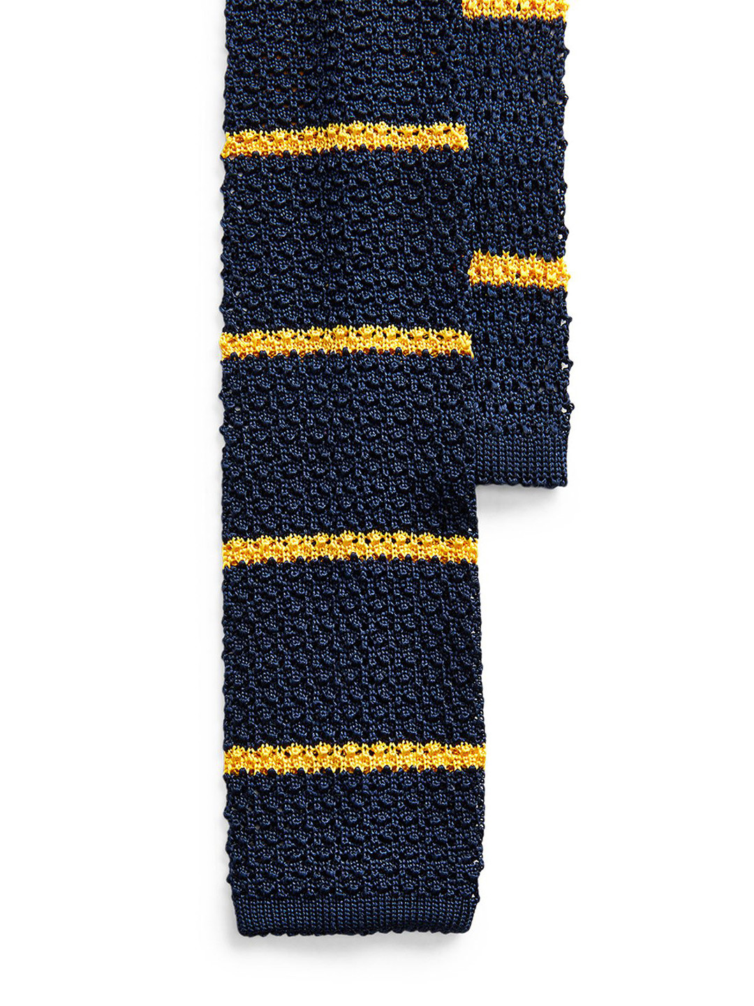 Polo Ralph Lauren Men Striped Knit Skinny Tie