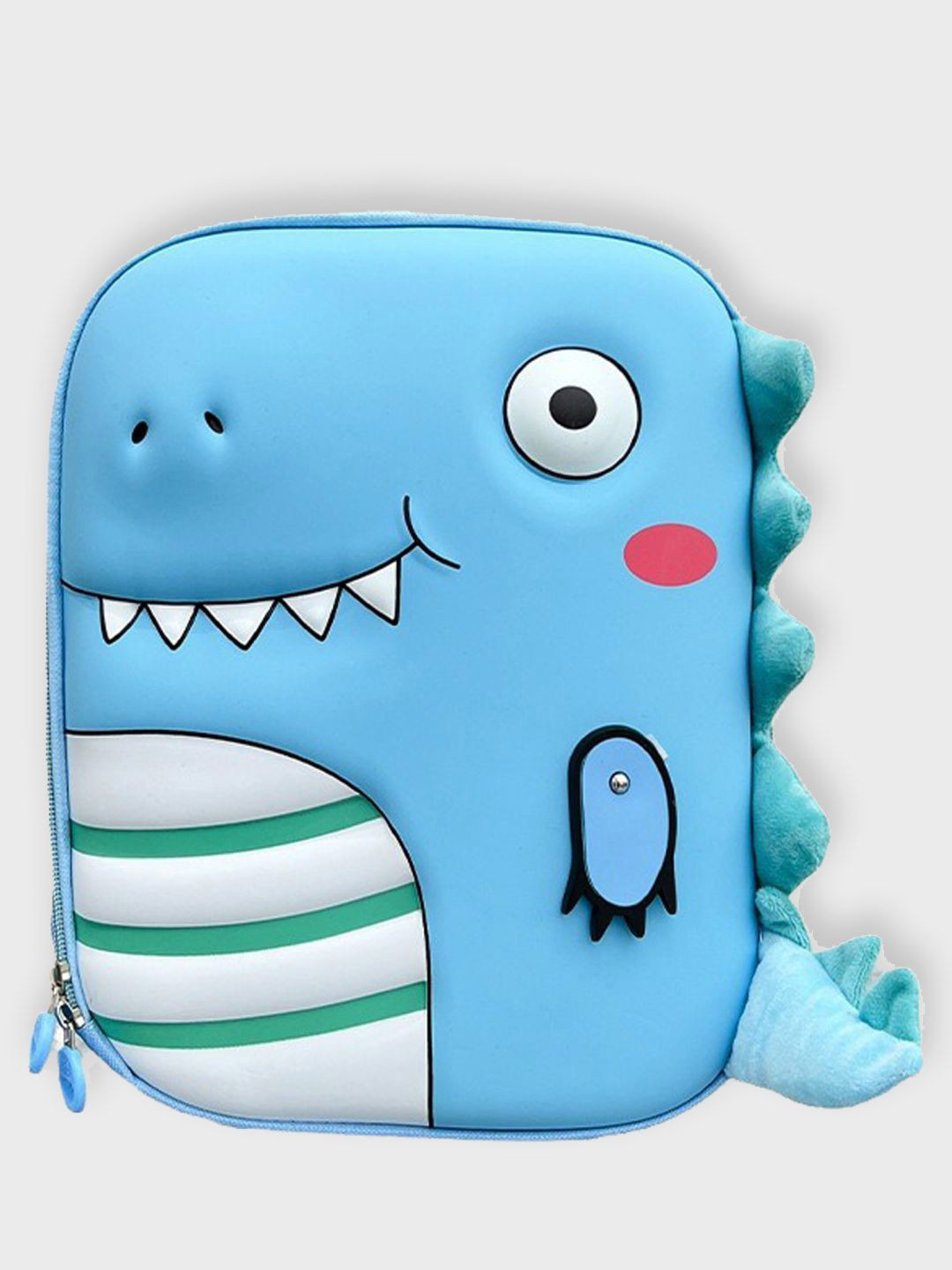 Little Surprise Box LLP Kids Mini Size Blue Smiling Dino Nursery and Early School Backpack