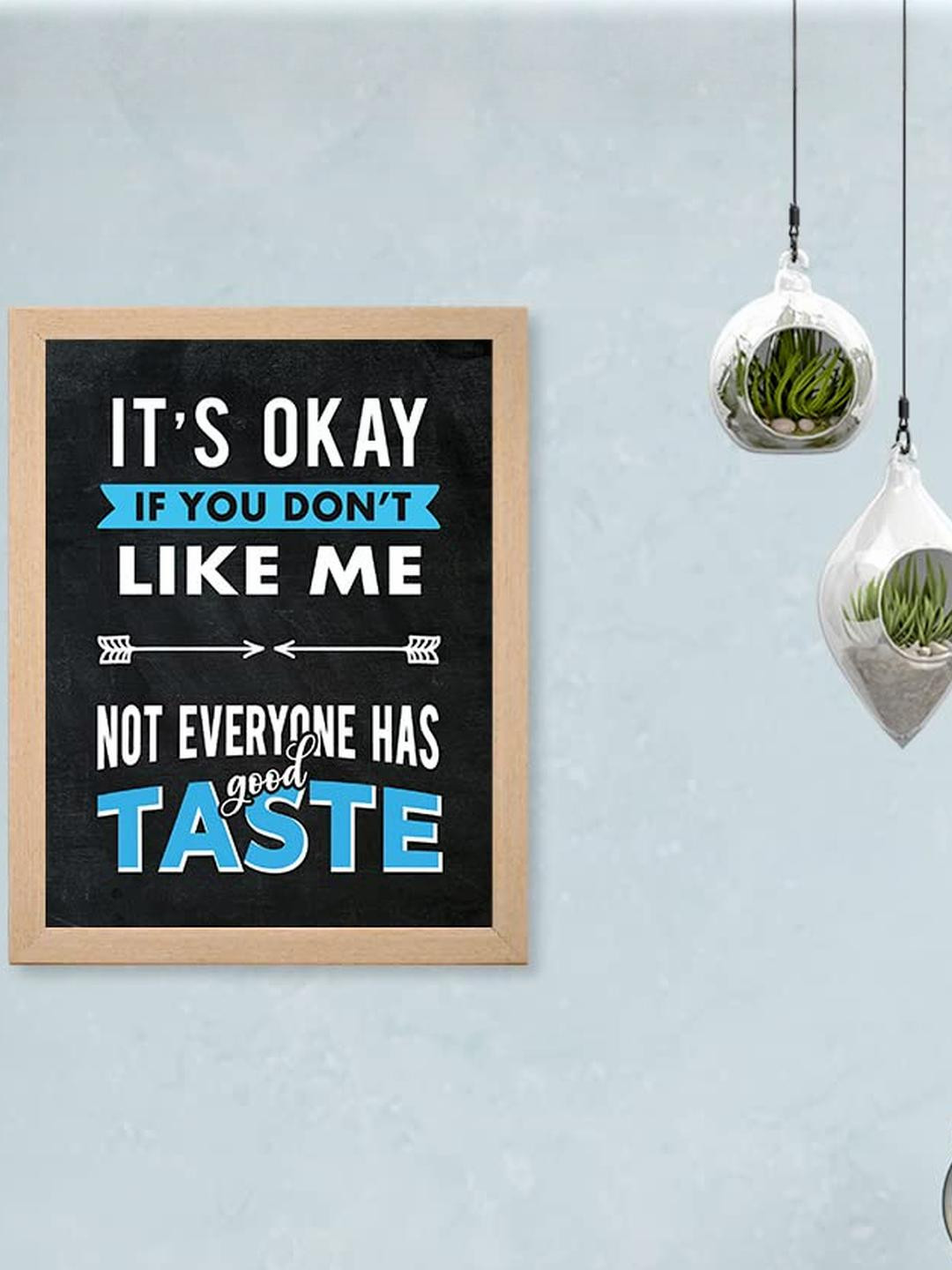 Chaka Chaundh MotivationalInspirational MDF Rectangle Paintings Art -13.6x10.6In
