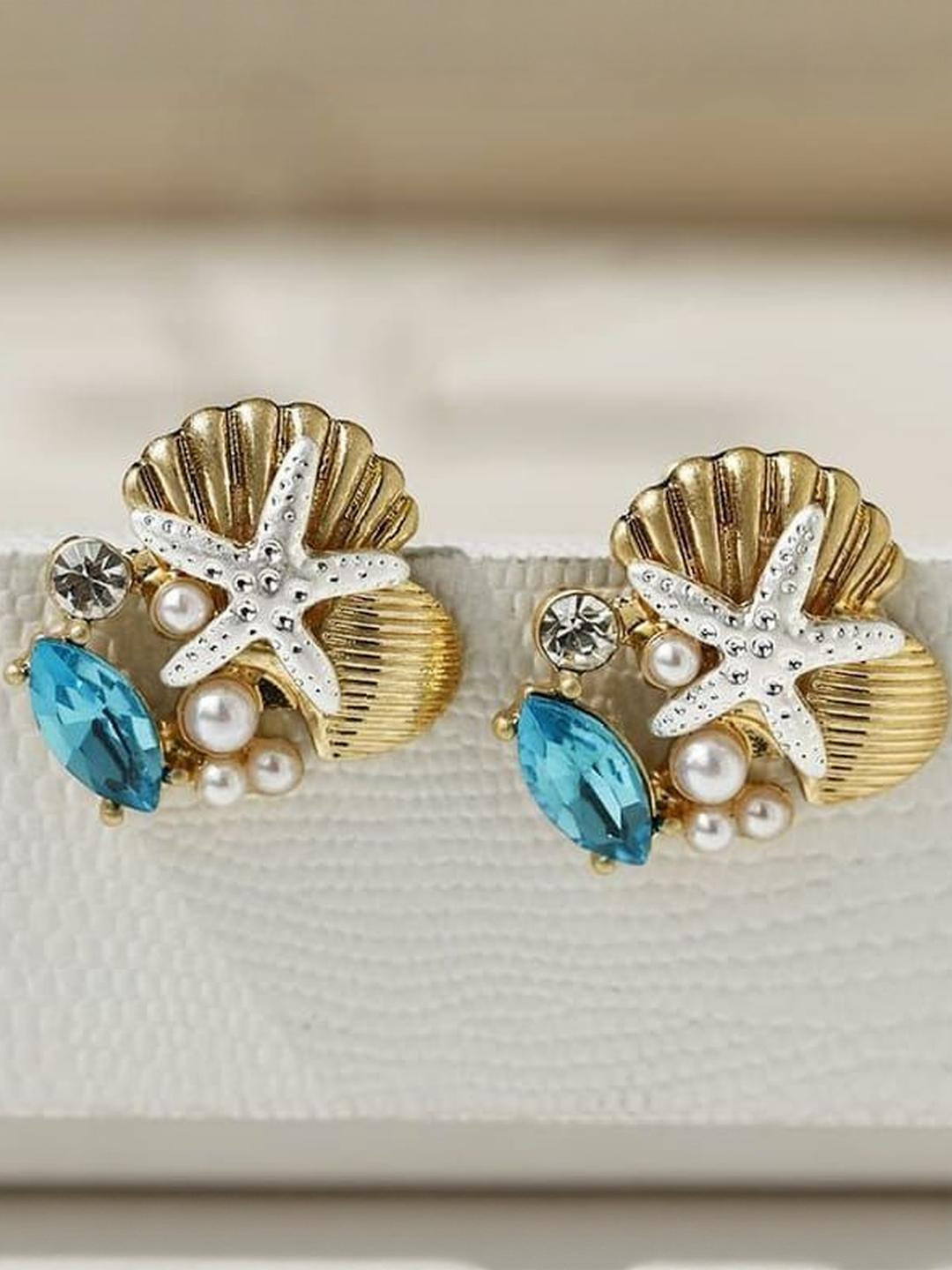 LAKSHYA COLLECTIONS Contemporary Studs Earrings