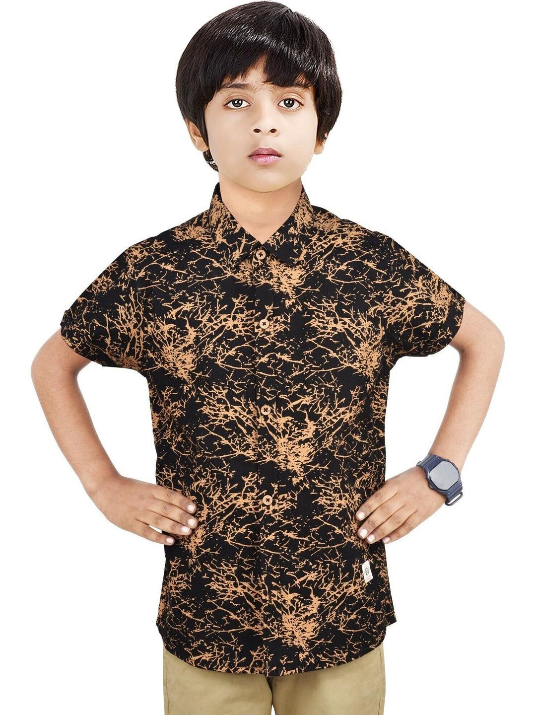 MADE IN THE SHADE Unisex Kids Animal Casual Shirt