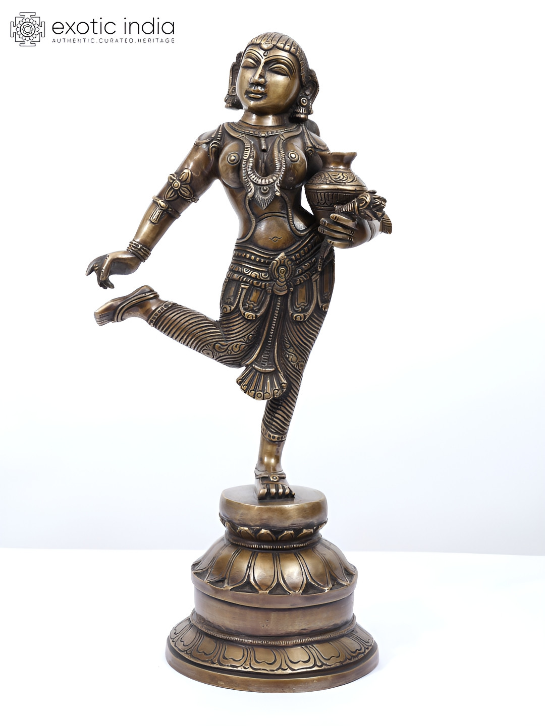 Exotic India In Pain The Apsara Religious Idol Showpiece