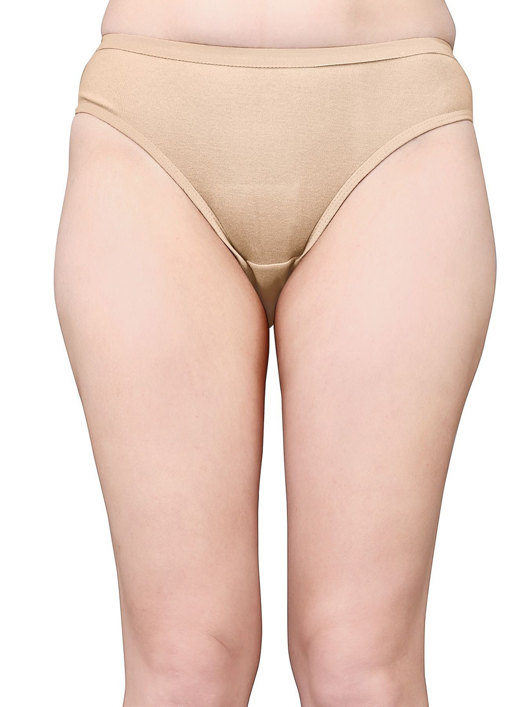 Exotica Lingerie Cotton Mid-Rise Bikini Brief EX ELLY-SKIN-M