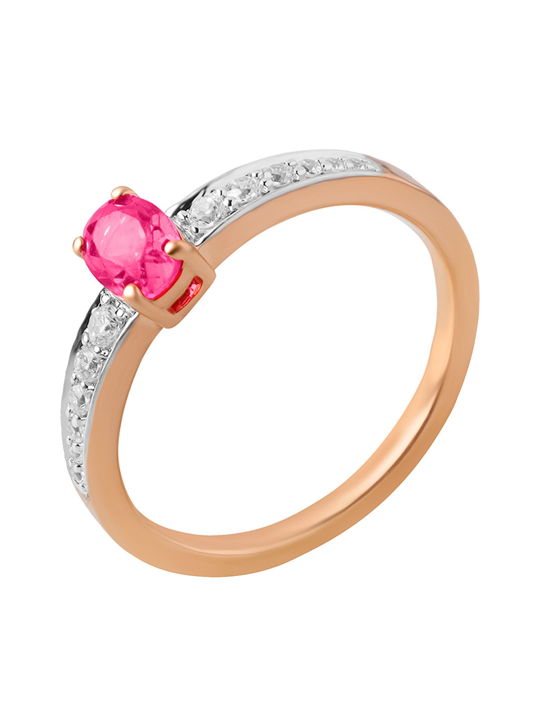 Ele Jewels Sterling Silver American Diamond Finger Ring