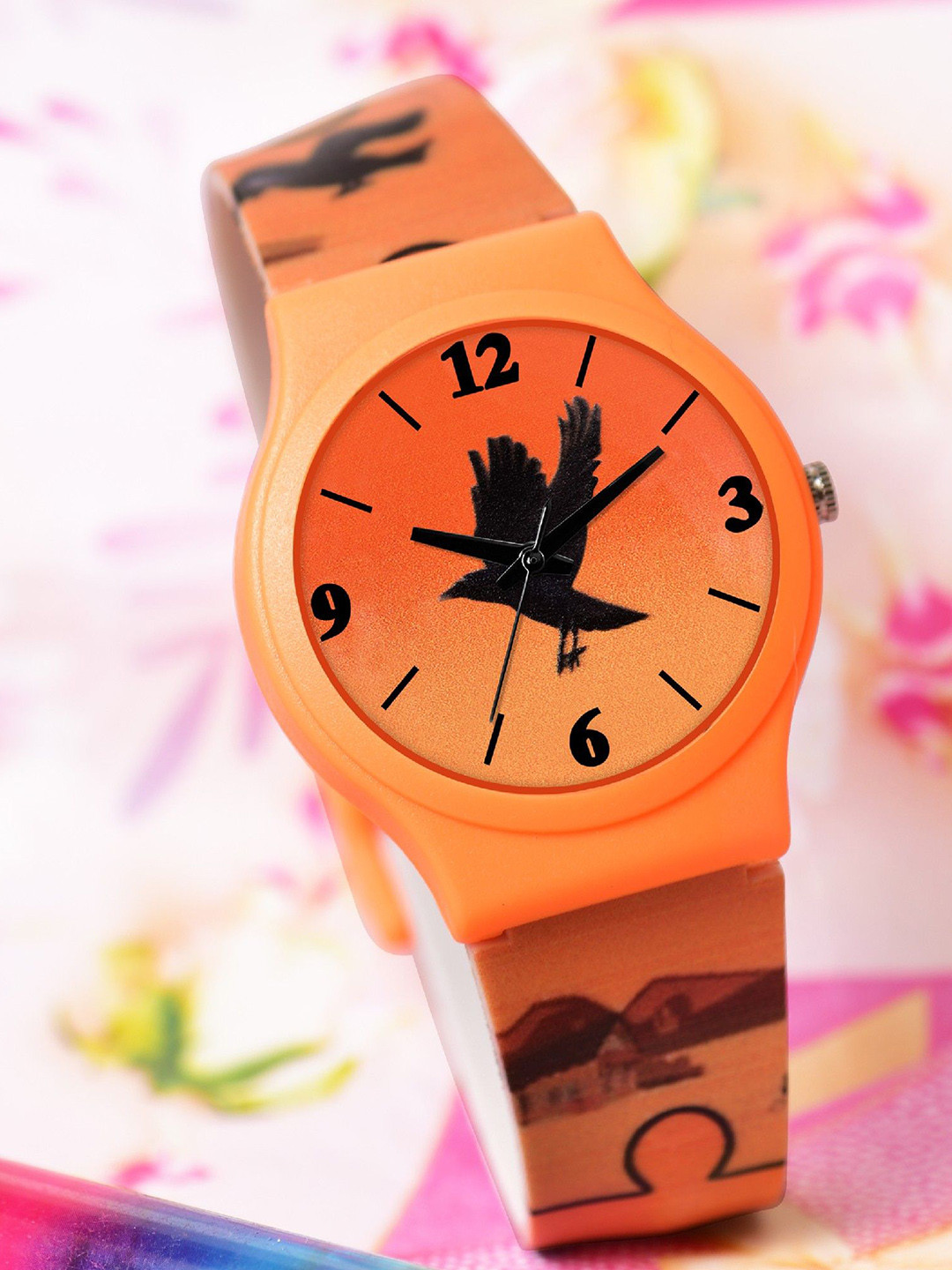 DOUBLERUN Kids Round Dial & Straps Analogue Multi Function Watch H05NMT-710