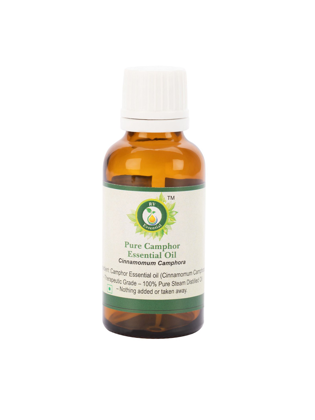 R V Essential Pure Camphor Essential Oil For Moisturization & Nourishment- 100 ml