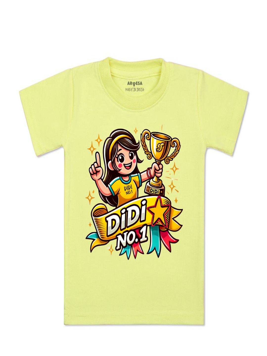 Arvesa Kids Didi No1 Printed Tshirt