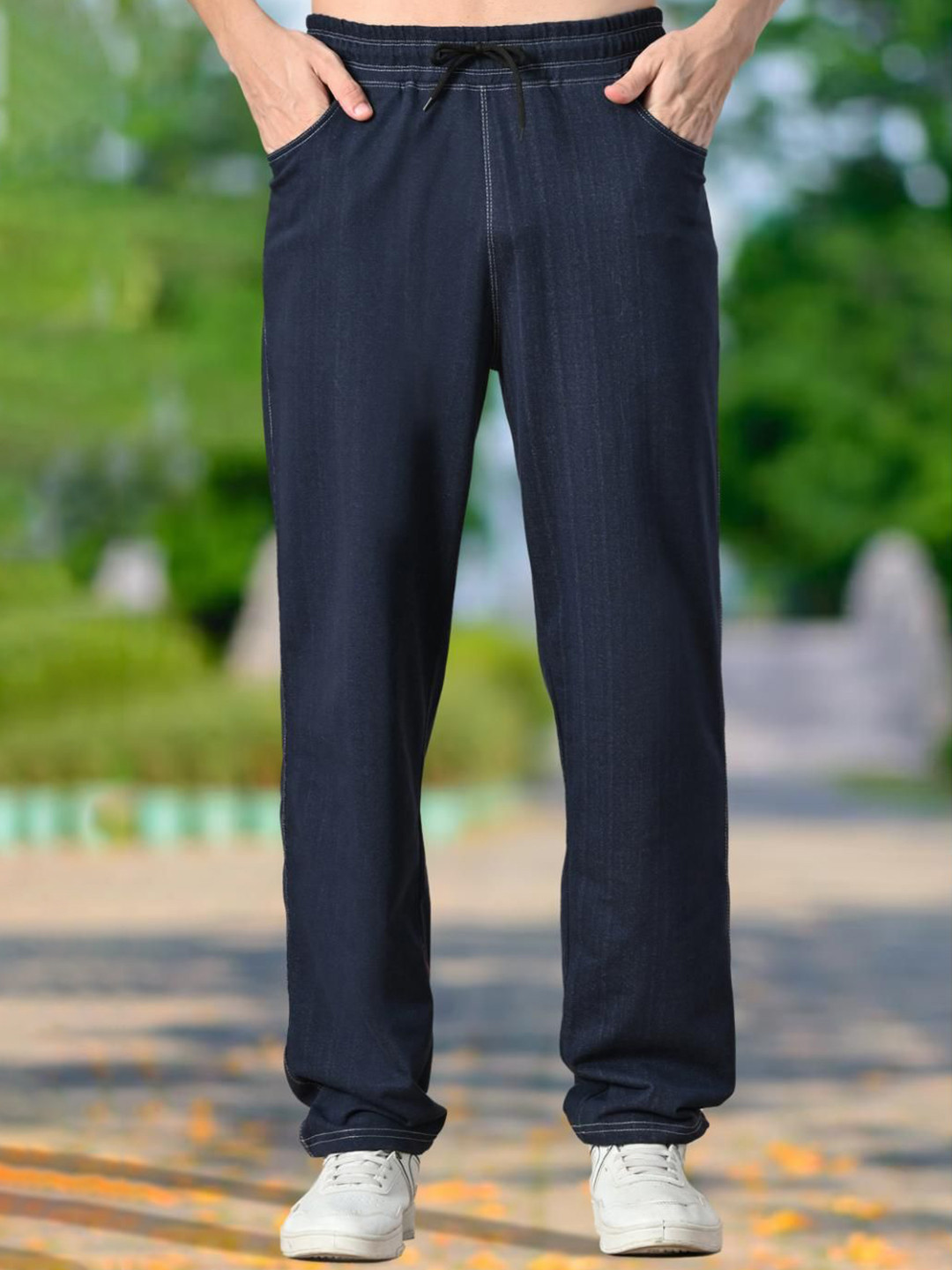 Unicus Apparel Men Mid Rise Relaxed-Fit Track Pants